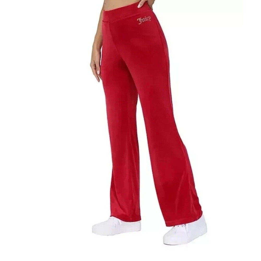 NWOT Juicy Couture x Mean Girls Women's Velour Pant Red XL